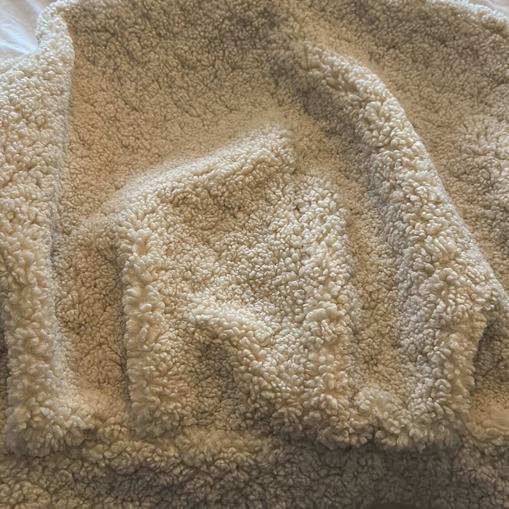 Shearling Collared Zip Jacket - image 7